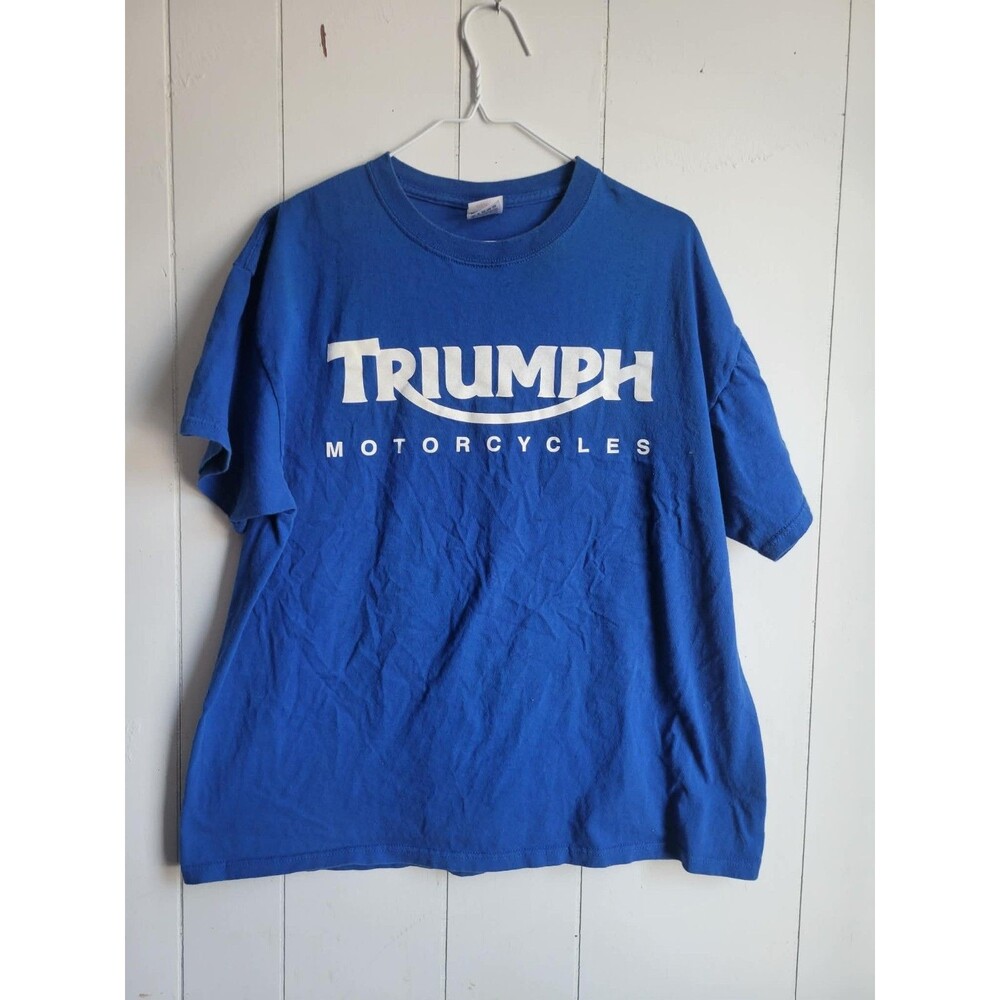 Vintage Triumph Motorcycles  T Shirt XL Fruit OF Loom